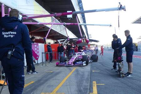 Lance Stroll - Racing Point - Barcelona - F1-Test - 26. Februar 2019