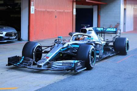 Lewis Hamilton - Mercedes - F1-Test - 26. Februar 2019