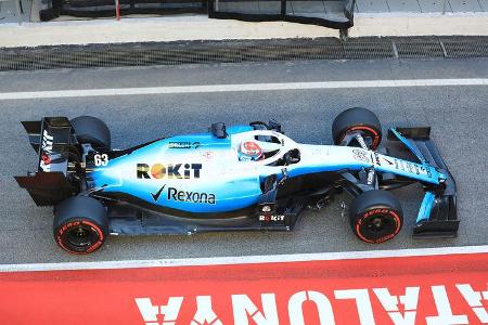George Russell - Williams - F1-Test - 26. Februar 2019