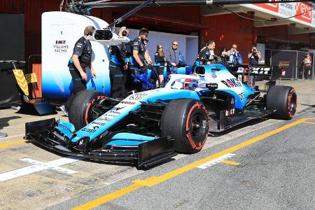 George Russell - Williams - F1-Test - 26. Februar 2019