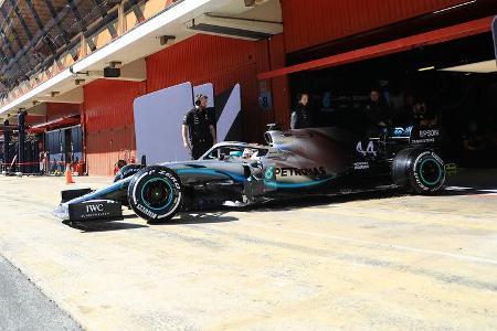 Lewis Hamilton - Mercedes - F1-Test - 26. Februar 2019