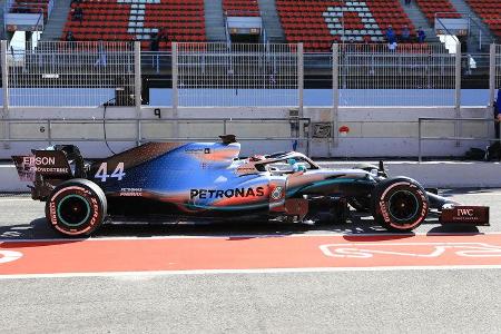 Lewis Hamilton - Mercedes - F1-Test - 26. Februar 2019