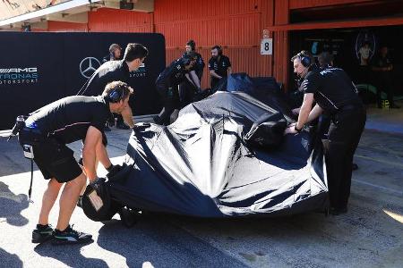 Valtteri Bottas - Mercedes - Barcelona - F1-Test - 26. Februar 2019