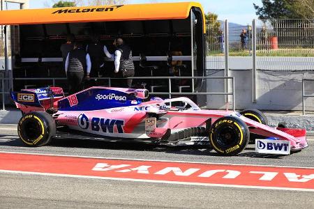 Lance Stroll - Racing Point - Barcelona - F1-Test - 26. Februar 2019