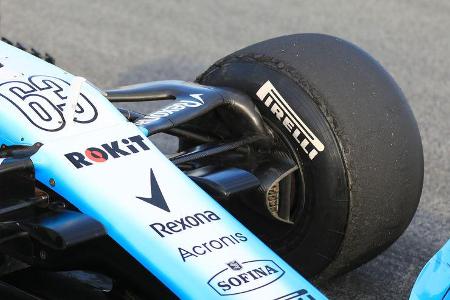 George Russell - Williams - Barcelona - F1-Test - 26. Februar 2019