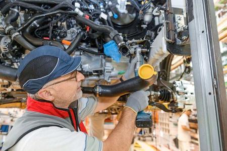 Hinter den Kulissen Fiat Werk