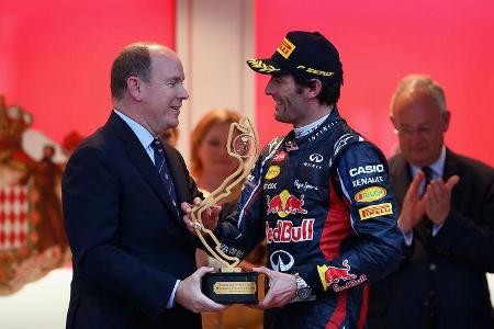 Prinz Albert & Mark Webber - GP Monaco 2012
