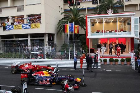 Podium - GP Monaco 2012