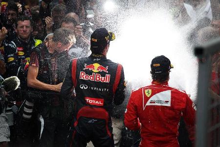 Podium - GP Monaco 2012