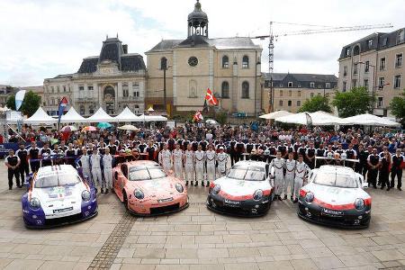 Porsche 911 RSR - 24h Le Mans 2018 - Scrutineering
