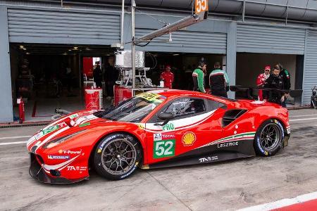 Ferrari 488 GTE - 24h Le Mans 2018 - Scrutineering
