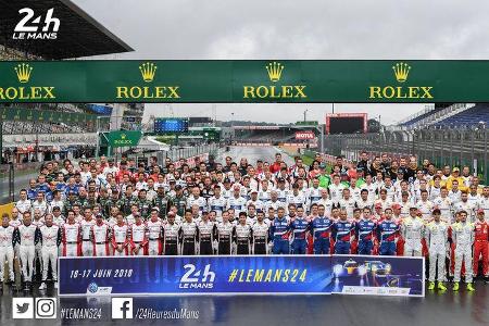 Fahrer - Foto - 24h Le Mans 2018