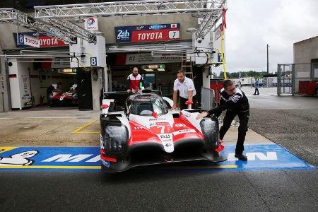 Toyota TS050 Hybrid - 24h Le Mans 2018 - Scrutineering