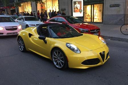 Alfa Romeo 4C - Carspotting - GP Kanada