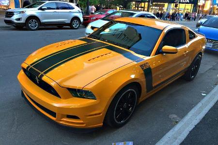 Ford Mustang Boss 302 - Carspotting - GP Kanada 2018