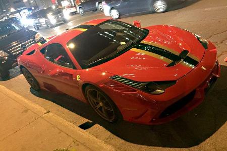 Ferrari 458 Speziale - Carspotting - GP Kanada 2018