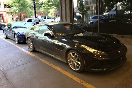 Ferrari GTC4 Lusso - Carspotting - GP Kanada 2018