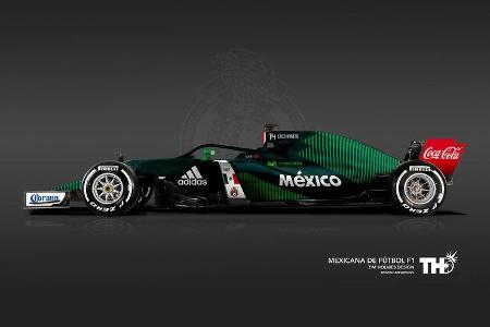 Mexiko - F1-Autos - Fußball-WM 2018