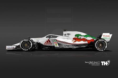 Iran - F1-Autos - Fußball-WM 2018
