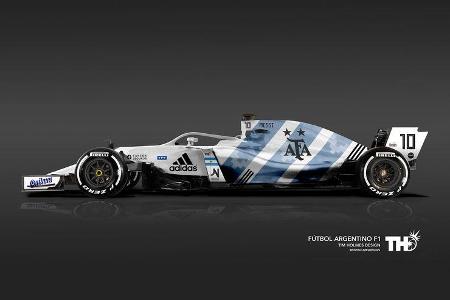 Argentinien - F1-Autos - Fußball-WM 2018