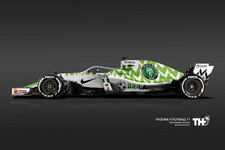 Nigeria - F1-Autos - Fußball-WM 2018