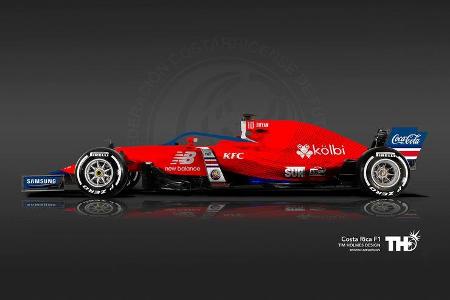 Costa Rica - F1-Autos - Fußball-WM 2018