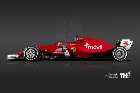 Panama - F1-Autos - Fußball-WM 2018