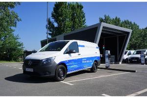 Mercedes-Benz Vans im Einsatz für Amazon