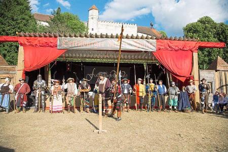 Ritterspiele und Mittelaltermärkte