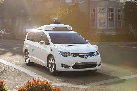 Chrysler Pacifica Hybrid Waymo autonomes Fahren