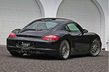 Nun haben sich die Westerwälder erstmals an einen Porsche Cayman S versucht.