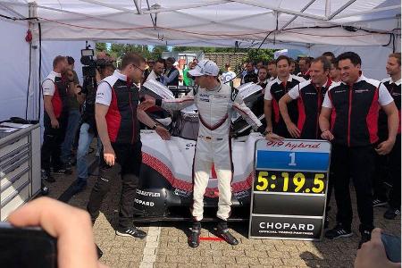Porsche 919 Evo Rekordfahrt - Nürburgring Nordschleife - 2018