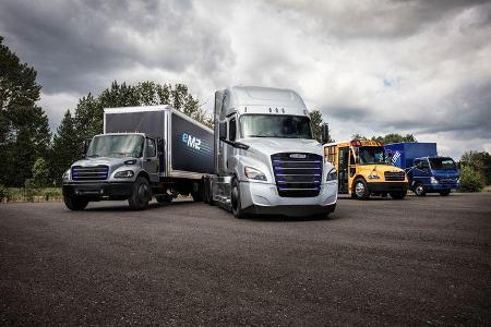 Mercedes Elektro-Trucks Lkw