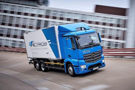 Mercedes Elektro-Trucks Lkw