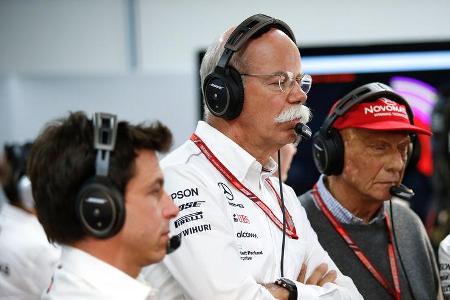 Dieter Zetsche & Toto Wolff - GP Frankreich 2018