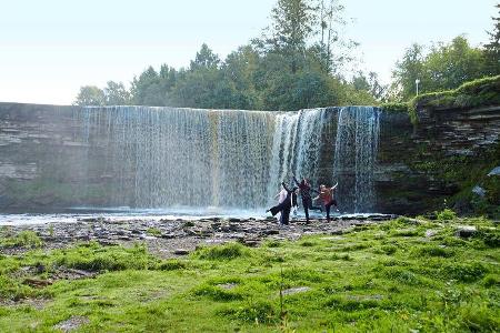 Jägala Wasserfall in Estland