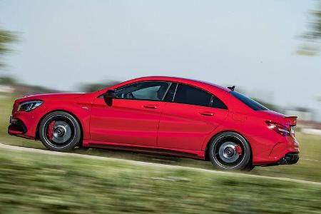 Mercedes-AMG CLA 45 Coupé - Vierzylinder-Turbo - Test