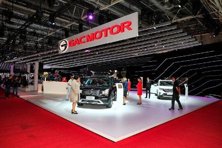 GAC Motor: Messestand Pariser Autosalon 2018