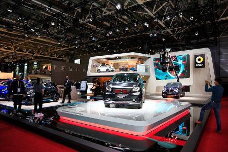 Smart: Messestand Pariser Autosalon 2018