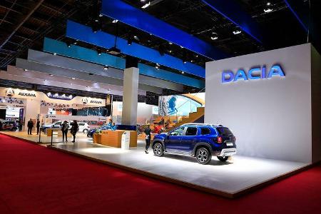 Dacia: Messestand Pariser Autosalon 2018
