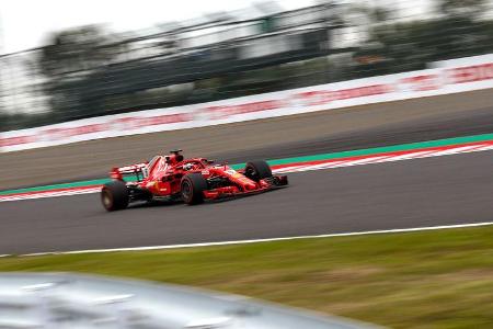 Sebastian Vettel - Ferrari - GP Japan - Suzuka - Formel 1 - Freitag - 5.10.2018