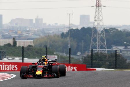 Max Verstappen - Red Bull - GP Japan - Suzuka - Formel 1 - Freitag - 5.10.2018