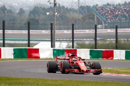 Sebastian Vettel - Ferrari - GP Japan - Suzuka - Formel 1 - Freitag - 5.10.2018