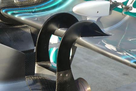 Mercedes - Technik - GP Singapur, Russland & Japan 2018
