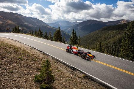 Max Verstappen - Red Bull USA Roadtrip - Showrun - Formel 1 2018