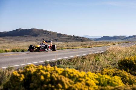 Max Verstappen - Red Bull USA Roadtrip - Showrun - Formel 1 2018