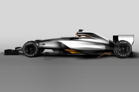 Mercedes W11 - F1 Concept 2020 - Cockpitschutz Kanzel - Formel 1