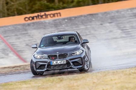 sportauto Winterreifentest 2018, BMW M2, Handling