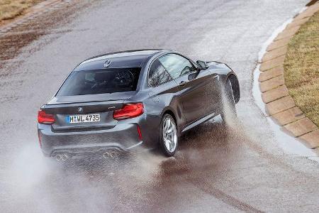 sportauto Winterreifentest 2018, BMW M2, Handling
