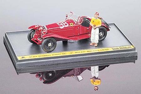 Alfa Romeo 2300 8C Tazio Nuvolari von Brumm in 1:43
